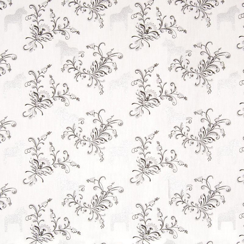 Tyg Kurbits mini silver från Arvidssons textil