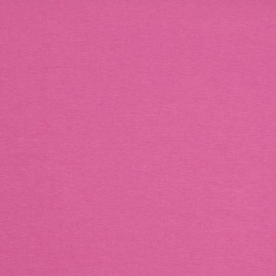 Cerise rosa jogging tyg med mjuk kvalitet och flossad baksida.