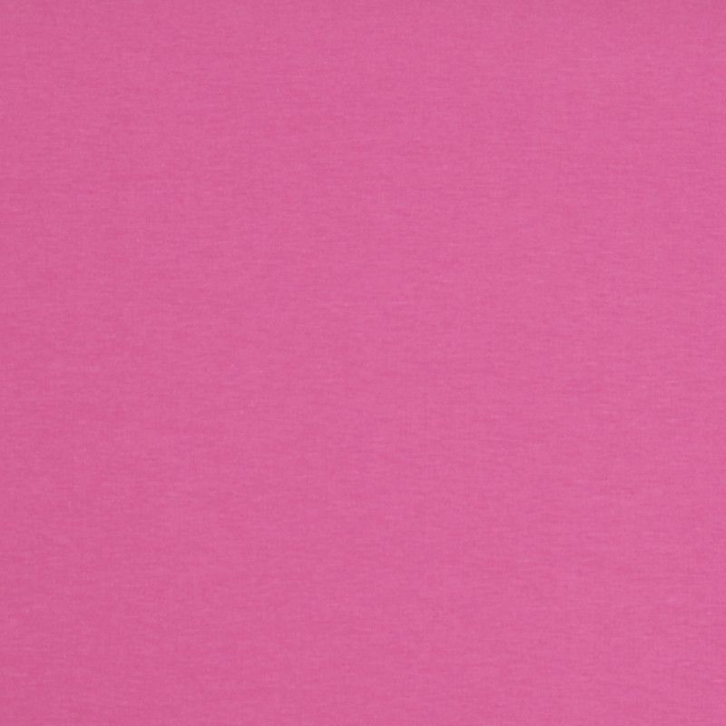Cerise rosa jogging tyg med mjuk kvalitet och flossad baksida.