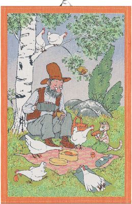 Picknick kökshandduk 40X60 - Ekelunds Linneväveri