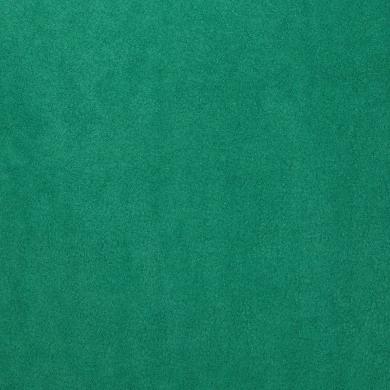 Enfärgad fleecetyg i grönt för att sy filtar och kläder av.