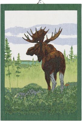 Moose kökshandduk 35X50 - Ekelunds Linneväveri