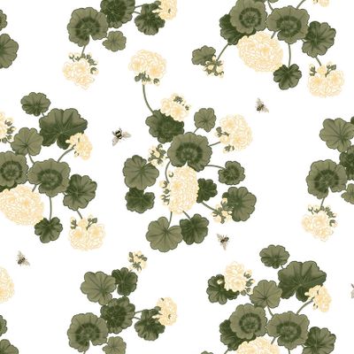 Textilvaxduk Astrid gul