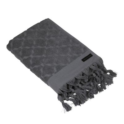 Köp Miah 70x140 mörkgrå handduk | nordisktextil.se