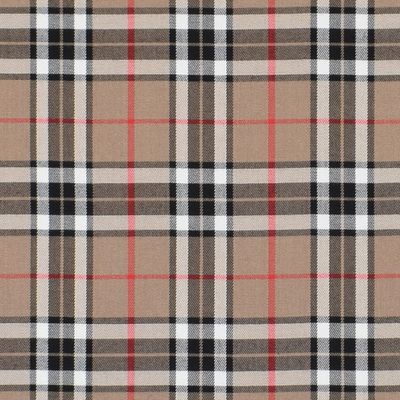 Tartan beige skotskrutigt tyg